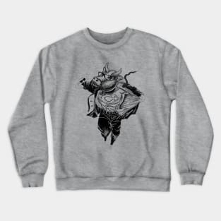 Super Cow Bull Milk Cattle Super Hero! Parody Fun Art! Crewneck Sweatshirt